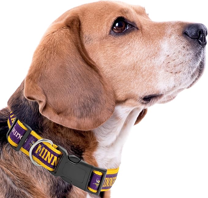 Pets First NFL Minnesota Twins Licensed PET COLLAR, Small - Image 4