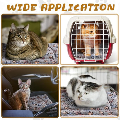 Tuanse 4 Pack Ultra Soft Dog Cat Bed Mat Small Animal Guinea Pig Bed - Image 6