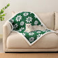 Waterproof Blanket for Dog Puppy Cat, Cute 3D Textured Flower Dog Blanket for by Yaning
