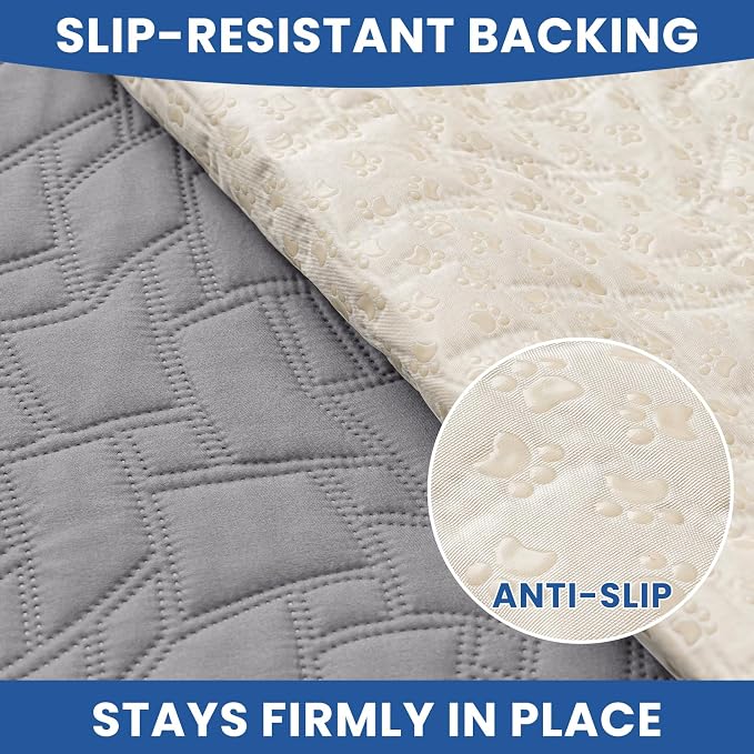 Waterproof Couch Covers for Pets, Waterproof Dog Bed Cover, Anti-Slip Soft Dog - Image 3