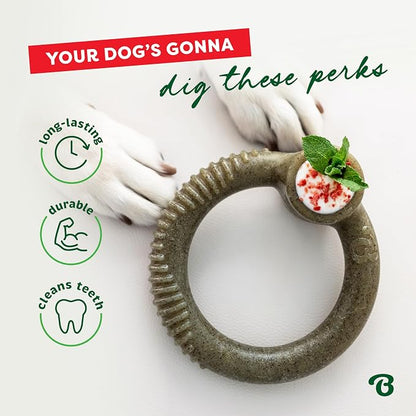 Benebone Peppermint Ring – Limited Edition Holiday Flavor, Durable Chew Toy - Image 5