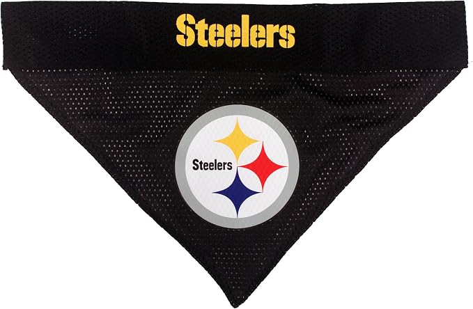 Pets First NFL Pittsburgh Steelers Reversible Bandana Size XX-Large - Image 2