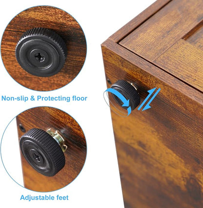 Hey-brother Cat Tree with Litter Box Enclosure, All-in-one Cat Tower - Image 8