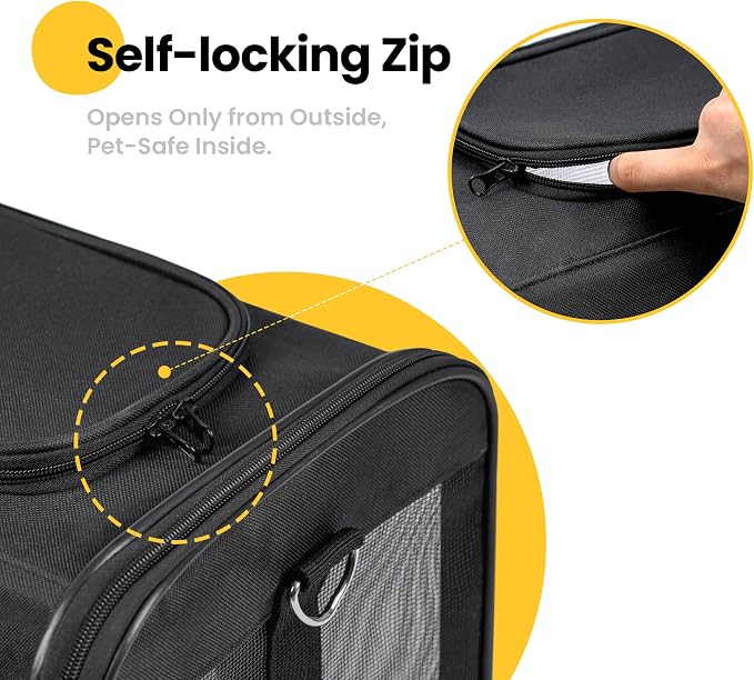 Dog Carrier Soft Sided, Large Cat Carrier - Image 5