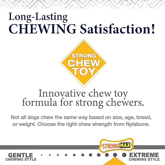 Nylabone Gourmet Style Wishbone Strong Chew Toy - Image 9