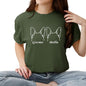 Custom Dog Mom Shirt for Women Pet Ears Sweatshirt by CustomUnique