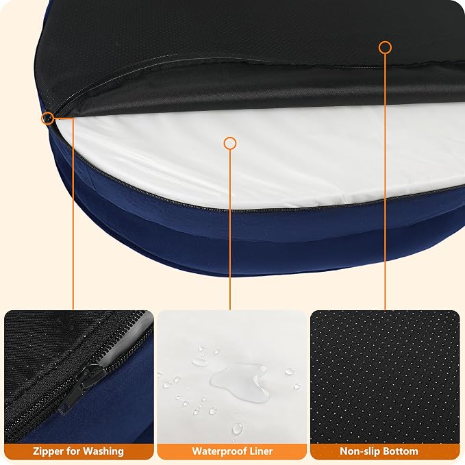 Dwanton Orthopedic Dog Bed for Medium Dogs - Image 6