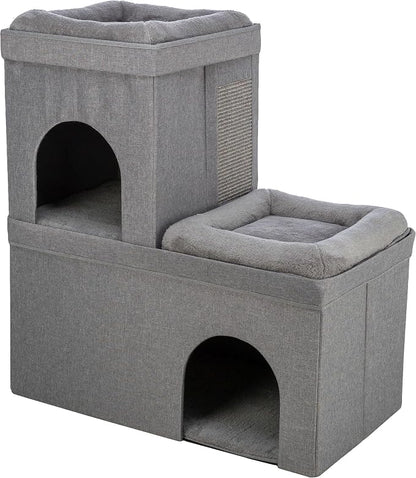 TRIXIE Double Crazy Cube Stackable Cat Condo by TRIXIE