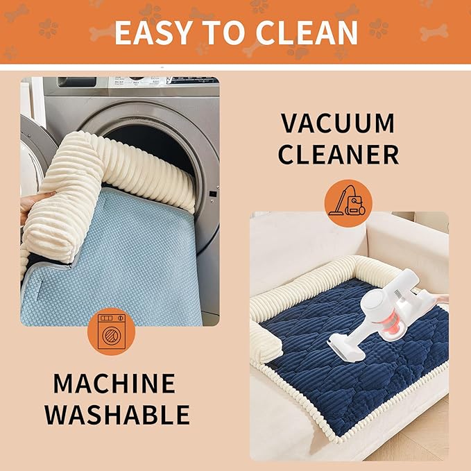 HAOMAIJIA Dog Couch Bed for Small Dogs, Non Slip Pet Couch Covers for Sofa - Image 7