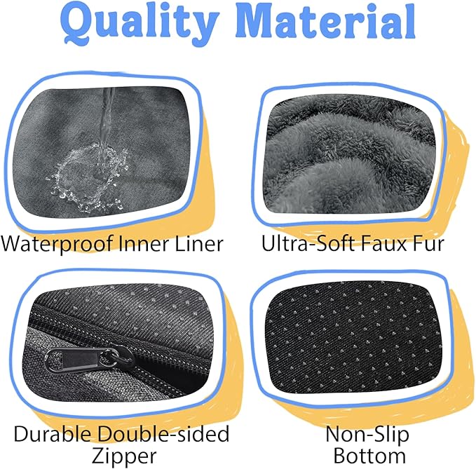 Large Orthopedic Dog Bed Washable - Image 4