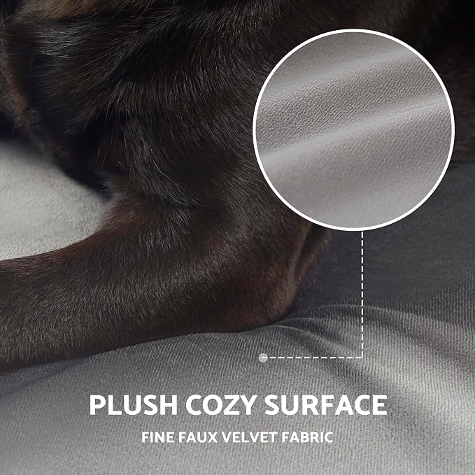 Orthopedic Memory Foam Dog Bed for Extra Large Dogs, Waterproof Lining and - Image 5