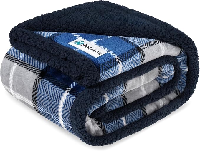 PetAmi Waterproof Dog Blanket for Medium Large Dog Puppy Cat Throw for Couch by PetAmi