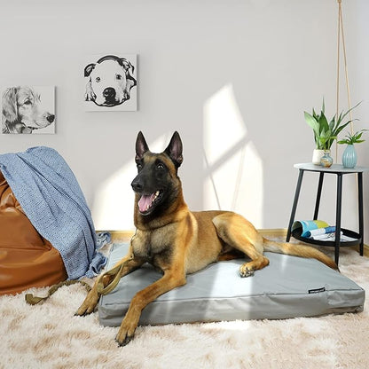 Explore Land Waterproof Dog Bed Cover Canvas Washable Dog Crate Pad Replacement - Image 2