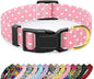Reflective Dog Collar for Extra Small Dogs, Cute Adjustable Heavy-Duty Nylon by TMOODEL