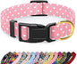 Reflective Dog Collar for Small Dogs, Cute Adjustable Heavy-Duty Nylon Puppy by TMOODEL