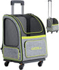 Katziela Wheeled Pet Carrier Backpack by Katziela