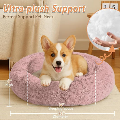 JOLLYVOGUE Calming Dog Bed for Small Dogs - Image 5