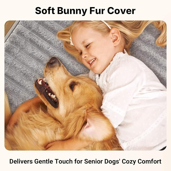 Veehoo Orthopedic Dog Bed for Large Senior Dogs, 7 Inch Thick XXL Memory Foam - Image 5
