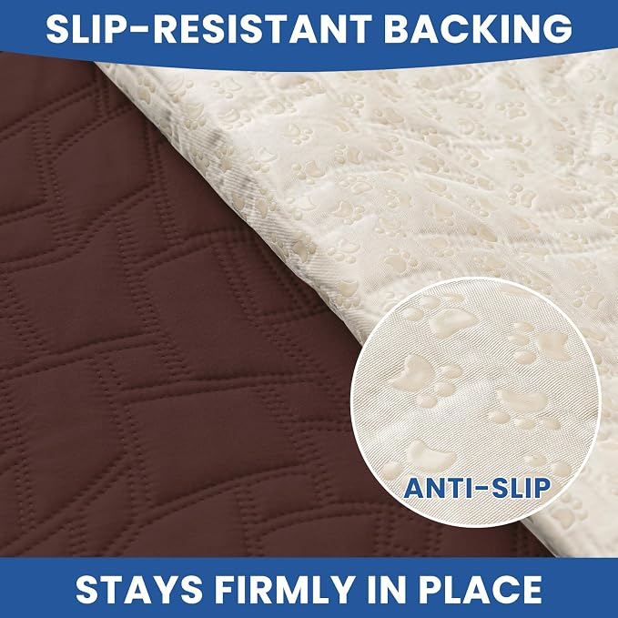 Waterproof Couch Covers for Pets, Waterproof Dog Bed Cover, Anti-Slip Soft Dog - Image 3