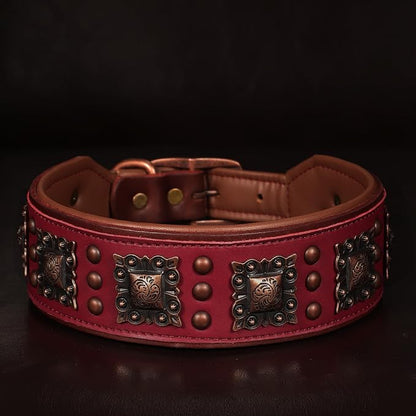 PET ARTIST Genuine Leather Dog Collar - Image 8