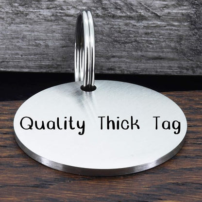 Ultra Joys Stainless Steel Pet ID Tags - Image 4