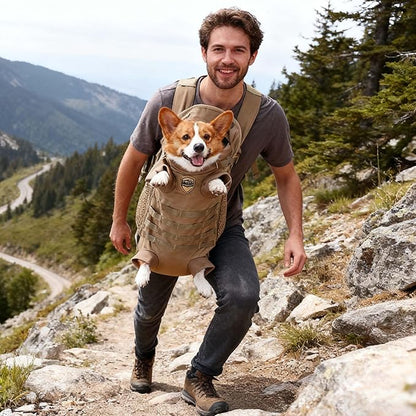 FLAdorepet Dog Carrier Tactical Backpack - Image 3