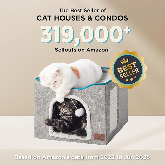 Bedsure Cat Beds for Indoor Cats - Image 7