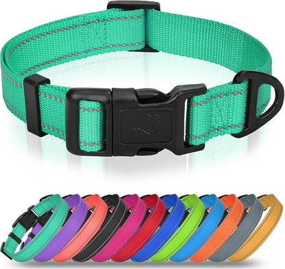 Joytale Reflective Dog Collar, Adjustable Nylon Pet Collar by Joytale