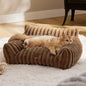 Bedsure ComfyFleece™ Cute Cat Couch by BEDSURE