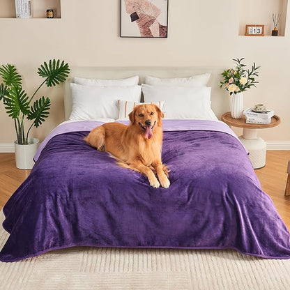 Waterproof Blanket 40"x60" for Adults, Reversible Waterproof Bed Cover for Dogs - Image 6
