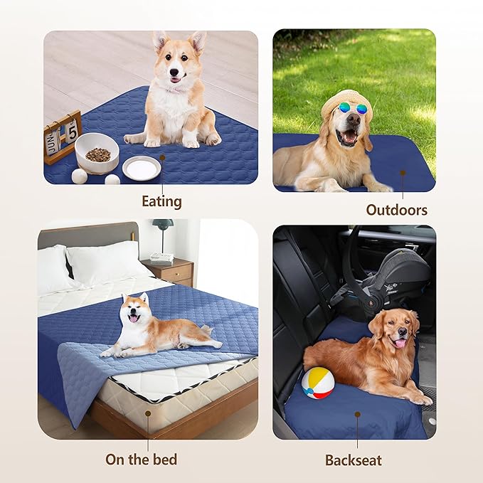 gogobunny 100% Double Sided Waterproof Dog Blanket Soft Pet Bed Cover - Image 3