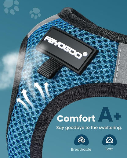 FAYOGOO Cat Harness and Leash Set | Upgrade Step-in Escape Proof Harness | - Image 2