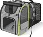 Pecute Cat Backpack Carrier Expandable, Pet Backpack by pecute