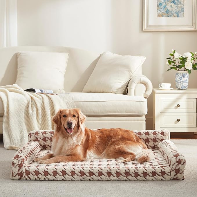 FURTIME Orthopedic Dog Bed Medium Size Dog, Medium Washable Memory Foam Pet - Image 8