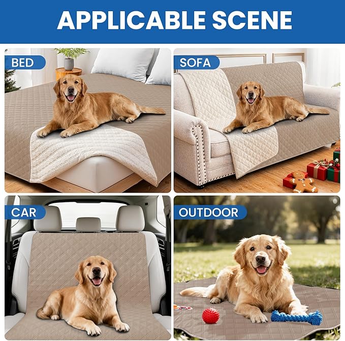 Waterproof Dog Bed Cover, Non-Slip Dog Blanket - Image 5