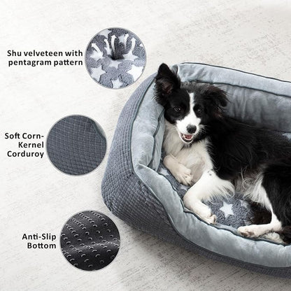 SIWA MARY Dog Beds for Small Medium Large Dogs & Cats. Washable Pet Bed - Image 3