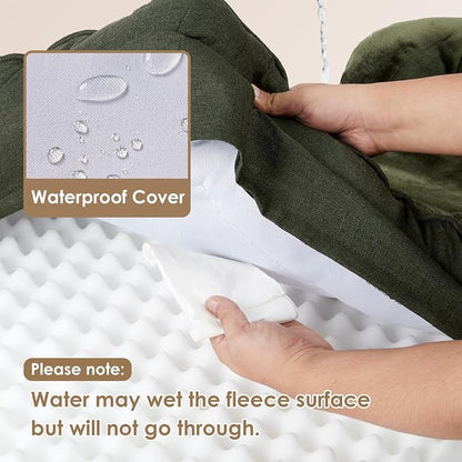 EHEYCIGA Orthopedic Dog Bed for Medium Dogs, Waterproof Memory Foam Medium Dog - Image 4