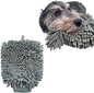 SPOT Clean Paws Chenille Microfiber Dog Towel Mitt by SPOT