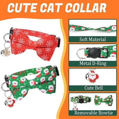 18 Pcs Holiday Cat Collars St. Patrick's Day Cat Collars - Image 3
