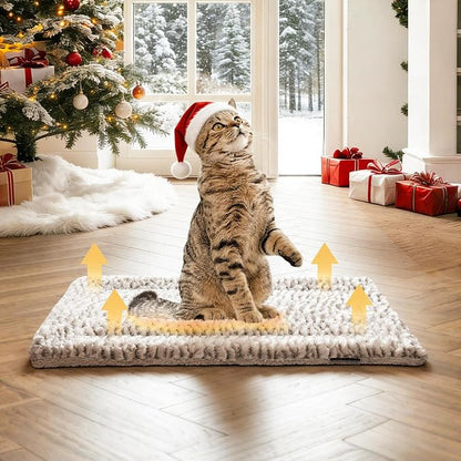 Self Heating Cat Pad Self Warming Cat Bed 22" x 17" Thermal Mat Extra Warm Pet - Image 7