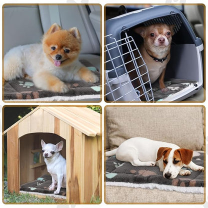 Tuanse 4 Pack Ultra Soft Dog Cat Bed Mat Small Animal Guinea Pig Bed - Image 5