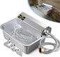 Automatic Dog Water Dispenser, 2 Gallons 304 Stainless Steel Dog Water Bowl by Unknown