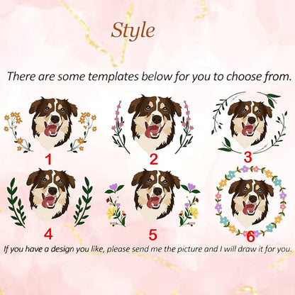 Custom Pet Sweatshirts with Photo and Name, Personalized Dog Sweatshirt - Image 4