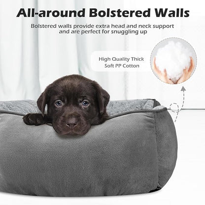 INVENHO Large Dog Bed Rectangle Washable Orthopedic Soft Calming Sleeping - Image 2