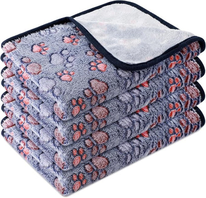Tatuo 4 Pcs Dog Blanket for Pet Cat Blankets Indoor Puppy Teething Stuff Toys by Tatuo