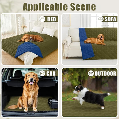 Smiry Waterproof Dog Bed Cover Blanket 30x70, Soft Reversible Pet Blanket - Image 5