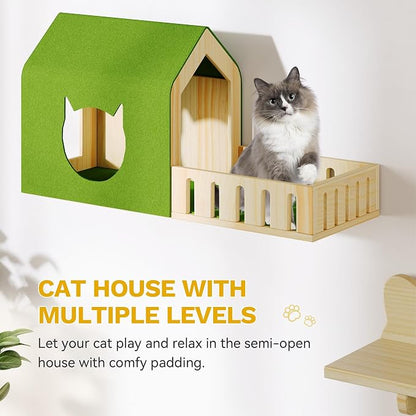 DWVO Cat Wall Shelves and Perches - Image 4