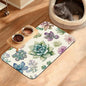 Dog Bowl Mat, Cactus Pet Feeding Mat by Unknown
