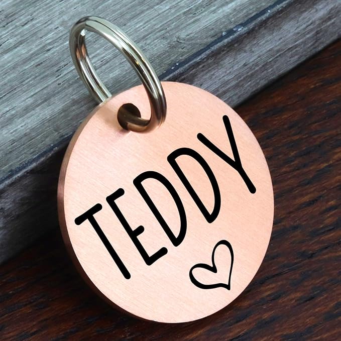 Ultra Joys Dog ID Tag, Custom Pet Tag, Personalized Dog Tags, Pet ID Tag - Image 2