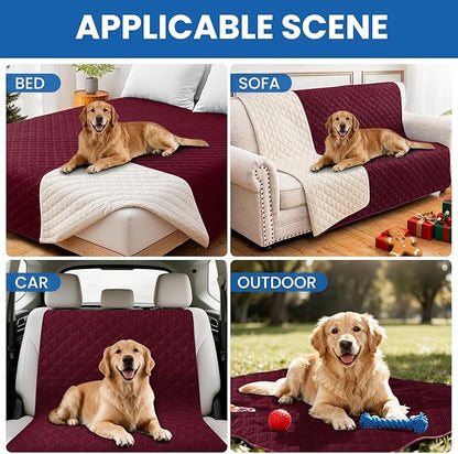 Waterproof Dog Bed Cover Pet Blanket, Soft Couch Cover - Image 5